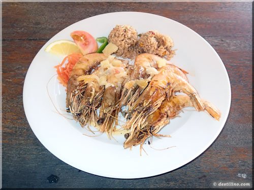 Shrimps plate ($)