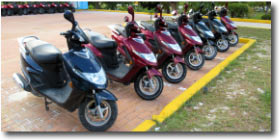 Location de scooters, Cayo Largo